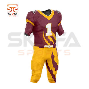 ชุดเครื่องแบบนักเทนนิสสำหรับผู้ชาย,ชุดยูนิฟอร์มสำหรับใส่เล่นฟุตบอลแบบอเมริกันขายส่งแบบระเหิด - Product Image 5