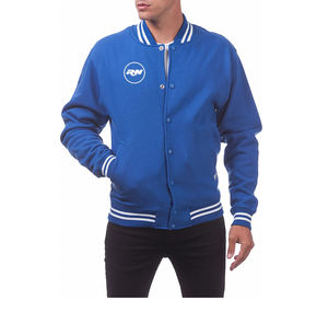 แจ็กเก็ตผ้าแคนวาสสำหรับผู้ชายสไตล์วินเทจเลตเทอร์แมนทันสมัยทนทานปรับแต่งได้ด้านหน้ามหาวิทยาลัย - Product Image 1