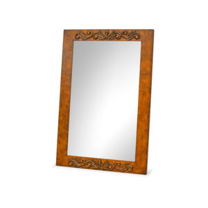 Arnatti Mahogany Vanity Mirror 47 Inch Classic Wooden <b>Frame</b> Bedroom Living Room Home Hotel Furniture FLEGT Certified - Product Image 1