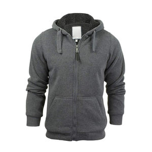 2022 Hombres Slim Fit Tech Fleece Zipper Hoodie Venta al por mayor Precio bajo Invierno Cálido Algodón para la temporada de otoño - Product Image 3