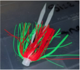 Squid skirt in silicone jig gonne commercio all'ingrosso della fabbrica di richiamo di pesca 13 centimetri bass attrezzatura da pesca nuotare esca pesce in silicone lungo - Product Image 4