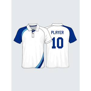 เสื้อโปโลสำหรับผู้ชายดีไซน์ใหม่ชุดคริกเก็ตสำหรับผู้เล่น - Product Image 1