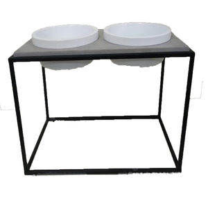 Bol pour chien en acier inoxydable 100%, avec support en fer, design Unique, personnalisé, vente en gros depuis l'usine - Product Image 5