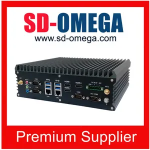 SD5000G1 AMD Ryzen integrado V1000 procesador con 8 <span class=keywords><strong>x</strong></span> GbE/2 <span class=keywords><strong>x</strong></span>/COM/4 <span class=keywords><strong>x</strong></span> DP/4 <span class=keywords><strong>x</strong></span> USB 3,0/GeForce GTX 1050 GPU Mini PC - Product Image 1