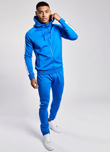 Último diseño personalizado para hombre Slim Fit chándal/traje de jogging-temporada de primavera 100% poliéster impermeable y transpirable - Product Image 4