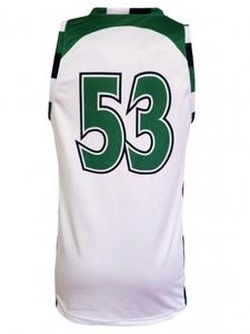 Nouveau Maillot de Basketball d'Équipe Personnalisé pour Adulte, Série Fade Away, Col Ras du Cou, 100% Polyester, Séchage Rapide, Respirant, Sans Manches - Product Image 5