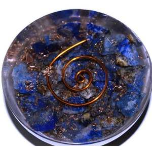 Sous-verre Orgonite Cristal Sélénite Chakra Naturel Sous-verre Orgonite Cristal Avec Gravé Au Prix De Gros Par AAMEENA AGATE - Product Image 4