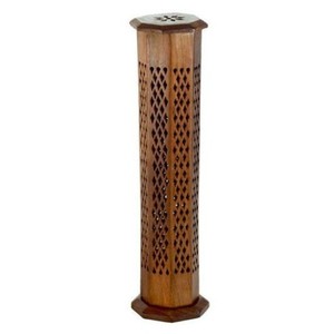 Soporte de palo de incienso de madera, para barras de incienso individuales, quemador de barco liso para palos de incienso, atrapasmas - Product Image 2