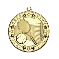 Custom Goud Zilver Brons Goedkope Sport Tennis Award Medailles