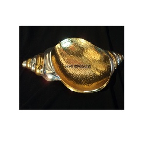 Metal Stainless Steel Nickle Plated Hammered Bowl With Gold Plated Bowl Table Organizer Serving Bowl <b>Platter</b> in Best Price - Product Image 4