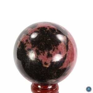 Dernière sphère de rhodonite naturelle de qualité supérieure de 2024 pour les cadeaux et la décoration de la maison, mise à la terre de guérison de méditation - Product Image 6