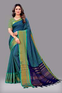 Beautiful Rich Pallu & Jecquard Work and Unique <b>Style</b> Designer Beuiful Colours Silk Saree Manufacuring by Surat - Product Image 2