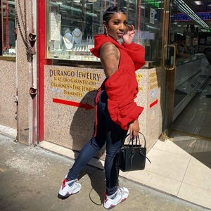 Wnab International 2020 Women Fall Clothing Sexy Custom Hoodie Women's Sweaters Backless Women's Hoodies - Product Image 4