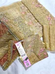 ที่มีสีสัน Mehndi ผู้หญิงปากีสถานแต่งตัวโดย AJM - Product Image 3