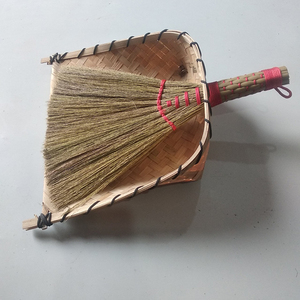 Manche en bois, style vietnamien, pour le jardin en plein air, jeu de poêles à poussière en bambou - Product Image 6