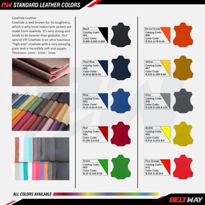 2024 calidad diseños personalizados chaqueta de moto de cuero genuino hombres logotipo bordado impreso carreras chaquetas de motocicleta femenina - Product Image 6