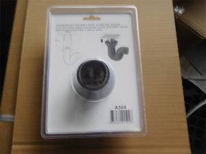 Diseño moderno Rectángulo Estilo Acero inoxidable Acabado negro Escurridor de baño 35cm Retrofit Rejilla de ducha Fácil Instalación 1 año - Product Image 4