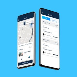 บริการพัฒนาแอพจองรถแท็กซี่ในอินเดีย | การจองแท็กซี่และรถแท็กซี่ตามความต้องการของแอพมือถือโดย Webroot Infosoft - Product Image 2