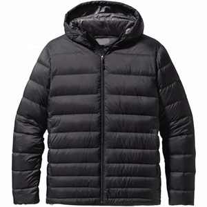 Unisex Solid Black Shiny Lightweight Eco-Friendly Puffer <b>Jackets</b> <b>Slim</b> <b>Fitting</b> for Autumn and Winter Customize Logos - Product Image 4
