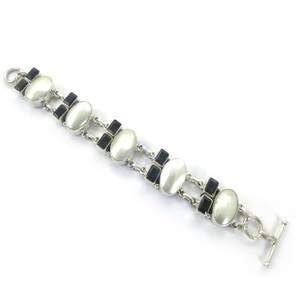 Party Wear Designer 925 Silver Gemstone <b>Bracelet</b> - Product Image 1