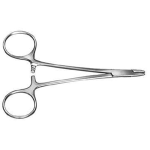 DERF Needle <b>Holder</b> with Groove / Wright DERF Needle <b>Holder</b>-Medical Grade Stainless Steel Machinery - Product Image 3