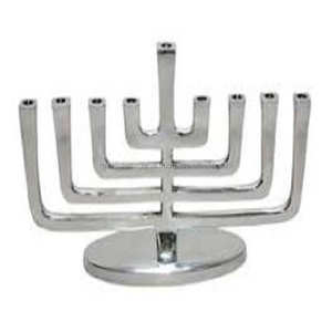 High Quality Gold Plated Metal Aluminium Menorah Unique Design Handmade Candlestick Holder for Home Decoration for <b>Easter</b> - Product Image 4