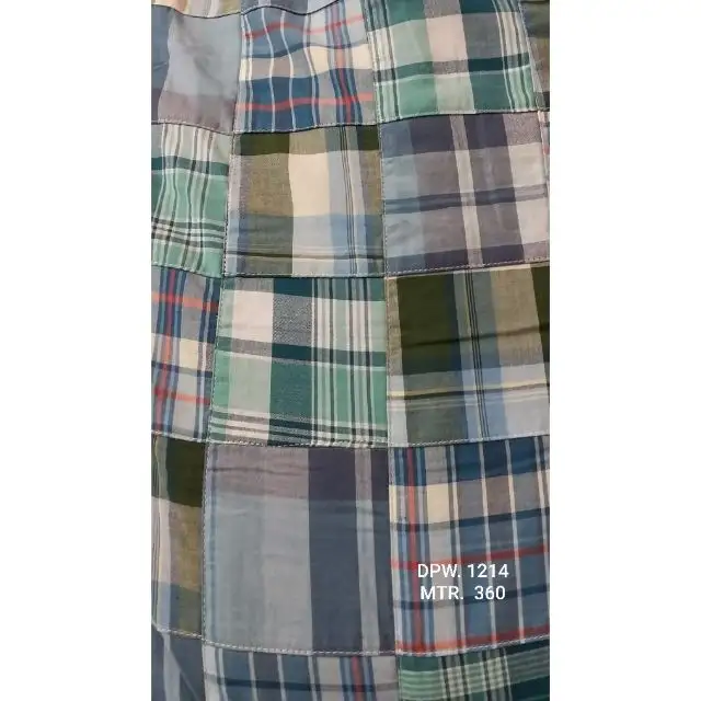 Best Selling Products Plaid Gingham Check Tartan Patchwork Fabric