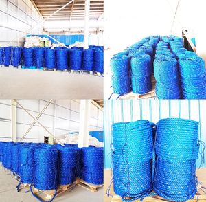 Braided Nylon PP PE Rope for Agriculture <b>Fishing</b> Outdoor Climbing Rope Twisted Fiber Jute Rope Round Pattern for DIY-Made India - Product Image 2