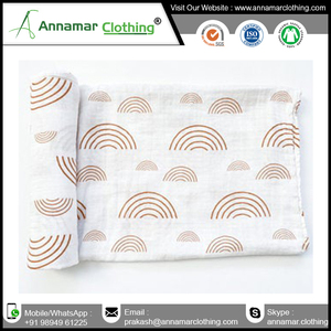 100% Coton doux Bébé Muslin Swaddle Couverture - Product Image 4