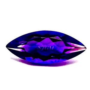 “9X18mm毫米侯爵夫人切割天然非洲紫水晶” 批发工厂价格每Pc高品质刻面宝石 | 非洲紫水晶
