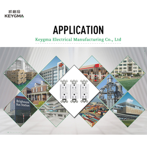 Keygma USA tiêu chuẩn thông minh chip thông minh <span class=keywords><strong>USB</strong></span> ổ cắm 2 cổng 5V 4.2A tường cắm Outlet - Product Image 6