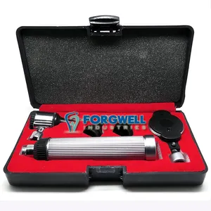 CE Certified ENT Otoscope Ophthalmoscope Opthalmoscope Nasal Larynx Diagnostic Set With LED Light By Forgwell Industries