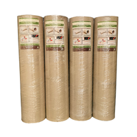 Rouleau de papier spécial non couché pour la protection des sols, 42" x 100', avec matériaux recyclés pour protéger les surfaces des sols contre la peinture