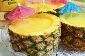 FROZEN <b>PINEAPPLE</b> CUTTING TOP HIGH QUALITY BEST SELLER - Product Image 2