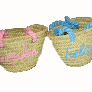 Panier marocain en paille tendance - Product Image 1