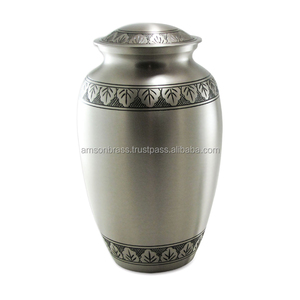 Gravé chat visage mat doré crémation urne métal laiton décoratif funéraire crémation urnes souvenir animal urne - Product Image 6