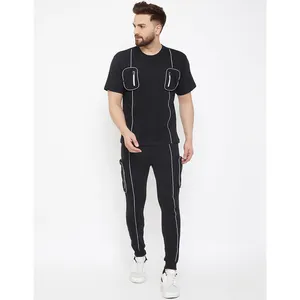 Tùy Chỉnh Theo Dõi Phù Hợp Cho Nam Giới Thêu Logo 100% Polyester Chạy Bộ Phù Hợp Với Tùy Chỉnh Tracksuit Người Đàn Ông Thiết Lập