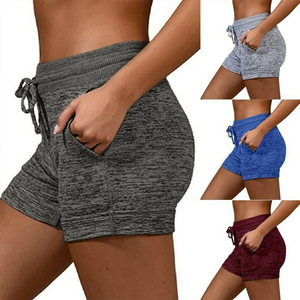 Pantalones cortos deportivos de algodón para mujer, personalizados, a la moda, a precio de fábrica, de Pakistán - Product Image 5