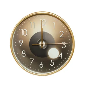 W110 10 인치 중국어 현대 장식 북유럽 장식 홈 아날로그 운동 Relojes 침묵 멋진 벽 시계