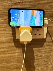 <b>3</b> Brightness LED Night Light Adaptor with Touch Sensor Warm Light Multi-<b>Plugs</b> <b>Adapter</b> BS 1363/<b>3</b> UK Power <b>Plug</b> Brand New - Product Image 5