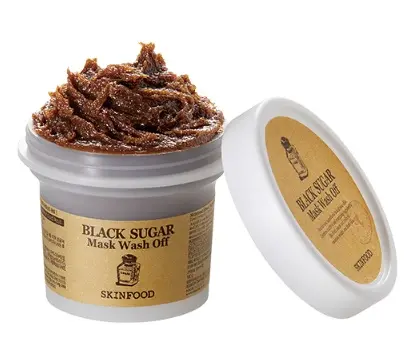 Black Sugar Mask Wash Off Skinfood Koreanische Kosmetik