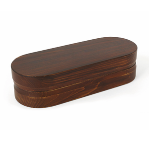 Japanese lunch box bento box 720ml "HINOKI" Made of hollowed out Japanese cypress 3 SHW14 SHW15 personalise Made in Japan