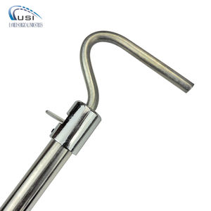 Extracteur de snacks porte-cochon de haute qualité, Logo personnalisé, Long manche en acier inoxydable, taille de 65 cm - Product Image 5