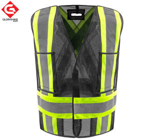 Vente en gros de gilet réfléchissant de sécurité routière haute visibilité gilet réfléchissant jaune fluorescent Offre Spéciale gilet de travail extérieur haute visibilité - Product Image 5