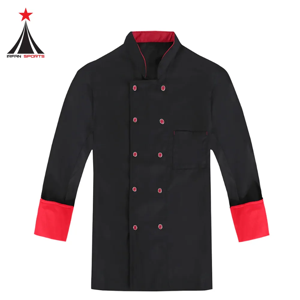 Men Durable Chef Jacket Coat Hotel Kitchen Summer Snap Button Thin Waiter Uniform Short Sleeve Chef Wear