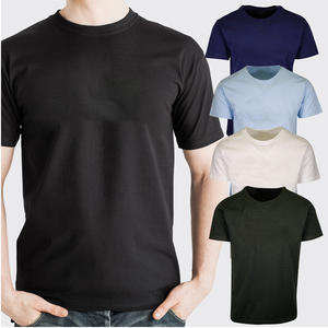 T-Shirt ras du cou pour homme 100% coton, manches courtes, Logo personnalisé, décontracté et de haute qualité, vente en gros, été - Product Image 2