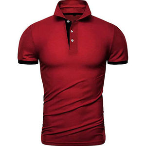 Design OEM personnalisé 88% polyester 12% spandex nouveau design motifs de sublimation hommes polo de golf à séchage rapide avec logo - Product Image 1