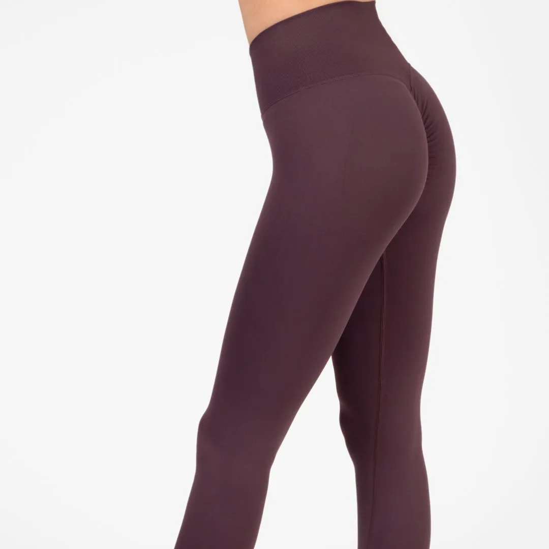 2022 Top Quality High Waisted Workout Winter Scrunch Butt Yoga Seamless Leggings For Women within cheap prices