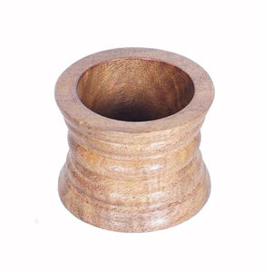 Anillo de madera redondo hecho a mano para servilletas, para boda, HOTEL, mesa de comedor, anillo decorativo - Product Image 4