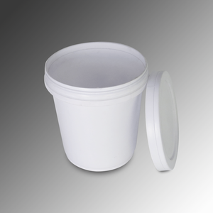 Seau à peinture en plastique PP blanc bon marché de 10 litres avec poignée métallique et prise confortable, certifié ISO 9001, marque Foliin - Product Image 5